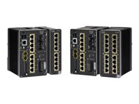 Cisco Catalyst IE3400 Rugged Series - Network Advantage - conmutador - Gestionado - 8 x 10/100/1000 + 2 x Gigabit SFP - montaje en riel DIN - DC power IE-3400-8P2S-A