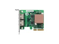 QNAP QXG-2G2T-I225 - Adaptador de red - PCIe 2.0 x2 perfil bajo - 2.5GBase-T x 2 - para QNAP QGD-1600, TS-1232, 1253, 251, 253, 432, 453, 653, 832, 853, h1283, h977, TVS-672, 872 QXG-2G2T-I225