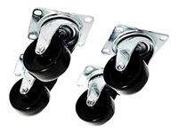 APC - Kit de ruedas para el sistema (paquete de 4) - para P/N: AR3106SP, SMX1000C, SMX1500RM2UC, SMX1500RM2UCNC, SMX750C, SMX750CNC, SRT5KRMXLW-TW AR7719
