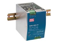 D-Link DIS N480-48 - Fuente de alimentación (montable en carril DIN) - 480 vatios - para DIS 100G-5PSW DIS-N480-48