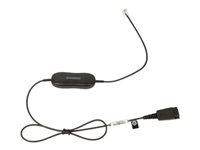 Jabra GN1210 - Cable para auriculares - Desconexión rápida (M) a RJ-9 (M) - 80 cm 88001-96