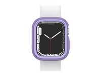 OtterBox EXO EDGE - Amortiguador para reloj inteligente - policarbonato, TPE - morado - para Apple Watch (41 mm) 77-87564