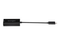 Kensington CA1100E USB-C to Ethernet Adapter - Adaptador de red - USB-C 3.1 - Gigabit Ethernet x 1 K33475WW