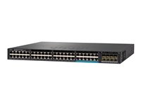 Cisco Catalyst 3650-8X24PD-S - Conmutador - L3 - Gestionado - 16 x 10/100/1000 (UPOE) + 8 x 100/1000/2.5G/5G/10G (UPOE) + 2 x 10 Gigabit SFP+ (enlace de subida) - sobremesa, montaje en rack - PoE+ WS-C3650-8X24PD-S