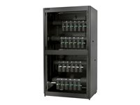 APC InRow Chilled Water Cooling 12 Circuit, Bottom/Top Mains, Bottom Distribution Piping - Unidad de distribución de líquido de refrigeración de bastidor - negro - para P/N: ACRC100, ACRC103 ACFD12-B
