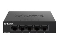 D-Link DGS 105GL - Conmutador - sin gestionar - 5 x 10/100/1000 - sobremesa DGS-105GL/E