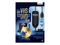Roxio Easy VHS to DVD 3 - Caja de embalaje - 1 usuario - DVD - Win - Multi-Lingual 253000EU