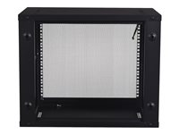APC NetShelter WX AR109 - Armario - instalable en pared - negro - 9U - 19" - para P/N: ACF600, AR8213, NBWL0355A, NBWL0356A AR109