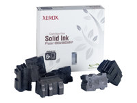 Xerox Phaser 8860MFP - Paquete de 6 - negro - original - tintas sólidas - para Phaser 8860, 8860DN, 8860MFP, 8860MFP/D, 8860MFP/E, 8860MFP/SD, 8860PP, 8860WDN 108R00749
