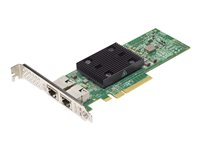 Lenovo ThinkSystem Broadcom NX-E - Adaptador de red - PCIe 3.0 x8 perfil bajo - 10Gb Ethernet x 2 - para ThinkAgile VX2330 Appliance; VX3330 Appliance; VX3530-G Appliance; VX7330-N Appliance 7ZT7A00496