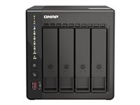 QNAP TS-453E - Servidor NAS - 4 compartimentos - SATA 6Gb/s - RAID 0, 1, 5, 6, 10, 50, JBOD, 60 - RAM 8 GB - 2.5 Gigabit Ethernet - iSCSI soporta TS-453E-8G
