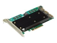 Broadcom MegaRAID 9670-24i - Controlador de almacenamiento (RAID) - 24 Canal - SATA 6Gb/s / SAS 24Gb/s / PCIe 4.0 (NVMe) - RAID 0, 1, 5, 6, 10, 50, 60 - PCIe 4.0 x8 05-50123-00