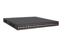 HPE 5130-48G-PoE+-2SFP+-2XGT (370W) EI - Conmutador - L3 - Gestionado - 48 x 10/100/1000 (PoE+) + 2 x 10 Gigabit Ethernet SFP+ / 1 Gigabit Ethernet SFP+ + 2 x 10 Gigabit Ethernet - montaje en rack - PoE+ JG941A#ABB