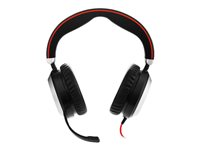 Jabra Evolve 80 Stereo Replacement - Auricular - tamaño completo - cableado - cancelación de sonido activo - conector de 3,5 mm - para Evolve 80 MS stereo, 80 UC stereo 14401-11