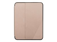 Targus Click-In - Funda con tapa para tableta - policarbonato - oro rosa - 8.3" - para Apple iPad mini (6ª generación) THZ91208GL