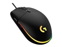 Logitech Gaming Mouse G102 LIGHTSYNC - Ratón - diestro - óptico - 6 botones - cableado - USB - negro 910-005823