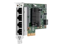 HPE 366T - Adaptador de red - PCIe 2.1 x4 perfil bajo - Gigabit Ethernet x 4 - para ProLiant DL180 Gen9, DL20 Gen9, DL560 Gen9, DL80 Gen9, ML110 Gen9 811546-B21