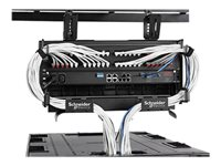APC Data Distribution Cable - Carcasa de colocación de cables del rack - negro - 4U - 19" - para P/N: SURT1000RMXLI-NC VDIM33174
