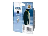 Epson T5591 - Negro - original - blíster - cartucho de tinta - para Stylus Photo RX700 C13T55914010