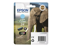 Epson 24 - 5.1 ml - cián - original - blíster - cartucho de tinta - para Expression Photo XP-55, 750, 760, 850, 860, 950, 960; Expression Premium XP-750, 850 C13T24254010