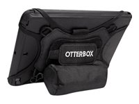 OtterBox Utility Series Latch - Carcasa trasera para tableta - con bolsa de accesorios - negro - 10" 77-86914
