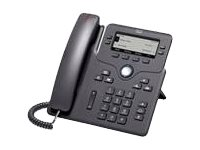 Cisco IP Phone 6851 - Teléfono VoIP - SIP, SRTP - 4 líneas - carbón CP-6851-3PCC-K9=