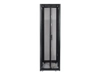 APC NetShelter SX Deep Enclosure Without Sides - Rack armario - negro - 48U - 19" AR3107X609