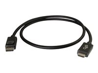 C2G 15ft DisplayPort to HDMI Adapter Cable - M/M - Cable adaptador - DisplayPort macho a HDMI macho - 4.57 m - negro - compatibilidad con 1080p 54324