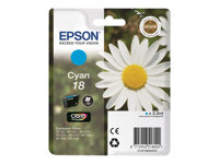 Epson 18 - Cián - original - cartucho de tinta - para Expression Home XP-212, 215, 225, 312, 315, 322, 325, 412, 415, 422, 425 C13T18024010