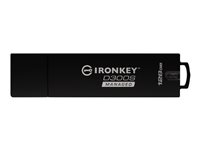 IronKey D300S Managed - Unidad flash USB - cifrado - 128 GB - USB 3.1 Gen 1 - FIPS 140-2 Level 3 - Conforme a la TAA IKD300SM/128GB
