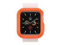 OtterBox EXO EDGE - Amortiguador para reloj inteligente - policarbonato, TPE - naranja brillante - diseño estilizado - para Apple Watch (40 mm) 77-81216