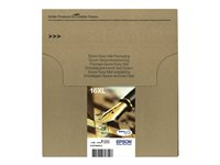 Epson 16XL Multipack Easy Mail Packaging - Paquete de 4 - 32.4 ml - XL - negro, amarillo, cián, magenta - original - caja - cartucho de tinta - para WorkForce WF-2010, WF-2510, WF-2520, WF-2530, WF-2630, WF-2650, WF-2660, WF-2750, WF-2760 C13T16364510