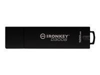 IronKey D300S - Unidad flash USB - cifrado - 128 GB - USB 3.1 Gen 1 - FIPS 140-2 Level 3 - Conforme a la TAA IKD300S/128GB