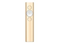 Logitech Spotlight - Control remoto para presentaciones - 3 botones - oro 910-004862