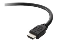 Belkin Standard - Cable HDMI - HDMI macho a HDMI macho - 3 m - doble blindado - negro - compatibilidad con 4K F3Y017BT3M-BLK
