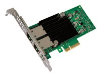 Intel Ethernet Converged Network Adapter X550-T2 - Adaptador de red - PCIe 3.0 perfil bajo - 10Gb Ethernet x 2 X550T2