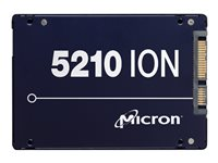 Micron 5210 ION - SSD - 7.68 TB - interno - 2.5" - SATA 6Gb/s MTFDDAK7T6QDE-2AV1ZABYY?CPG