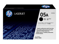 HP 05A - Negro - original - LaserJet - cartucho de tóner (CE505A) - para LaserJet P2033, P2035, P2036, P2037, P2054, P2055, P2056, P2057 CE505A