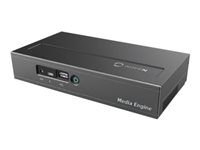 AOpen Media Engine ME57U - Reproductor de señalización digital - 4 GB RAM - Intel Core i3 - SSD - 128 GB - Windows 10 IoT - 4K UHD (2160p) 91.MEE00.E0C0