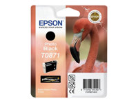 Epson T0871 - 11.4 ml - Photo Negro - original - blíster - cartucho de tinta - para Stylus Photo R1900 C13T08714010