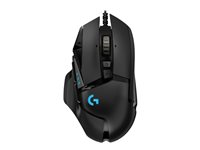 Logitech Gaming Mouse G502 (Hero) - Ratón - óptico - 11 botones - cableado - USB 910-005471