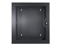 APC NetShelter WX - Rack - instalable en pared - negro - 13U - 19" - para P/N: SUA1000RM2U, SUA1000RM2U-TU, SUA1000RMI2U AR100HD