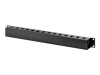 APC Easy Rack - Organizador de cables de bastidor (horizontal) - negro - 1U - 19" ER7HCM