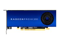 AMD Radeon Pro WX 3200 - Tarjeta gráfica - Radeon Pro WX 3200 - 4 GB GDDR5 - PCIe 3.0 x16 perfil bajo - 4 x Mini DisplayPort 100-506115