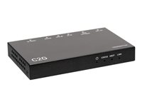 C2G HDMI + RS232 + IR TX Box - Extensor serial/audio/vídeo - HDMI, HDBaseT - hasta 70 m C2G30014