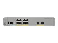 Cisco Catalyst 3560CX-8PT-S - Conmutador - Gestionado - 10 x 10/100/1000 (PoE+) - sobremesa, montaje en rack, montaje en riel DIN, montaje en pared - PoE+ (146 W) WS-C3560CX-8PT-S