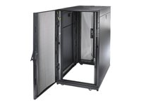 APC NetShelter SX Deep Enclosure - Rack armario - negro - 24U - 19" AR3104X717