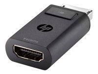 HP DisplayPort to HDMI Adapter - Adaptador de vídeo - DisplayPort macho a HDMI hembra - para EliteBook 8770; ProBook 64X G4, 650 G5; ZBook 14 G2, 14u G4, 15 G2, 15u G2, 15u G4, 17 G3 F3W43AA