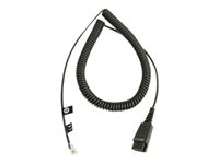Jabra - Cable para auriculares - Desconexión rápida a RJ-11 macho - 2 m 8800-01-01
