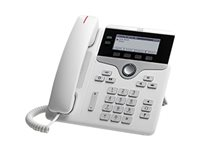 Cisco IP Phone 7821 - Teléfono VoIP - SIP, SRTP - 2 líneas - blanco CP-7821-W-K9=
